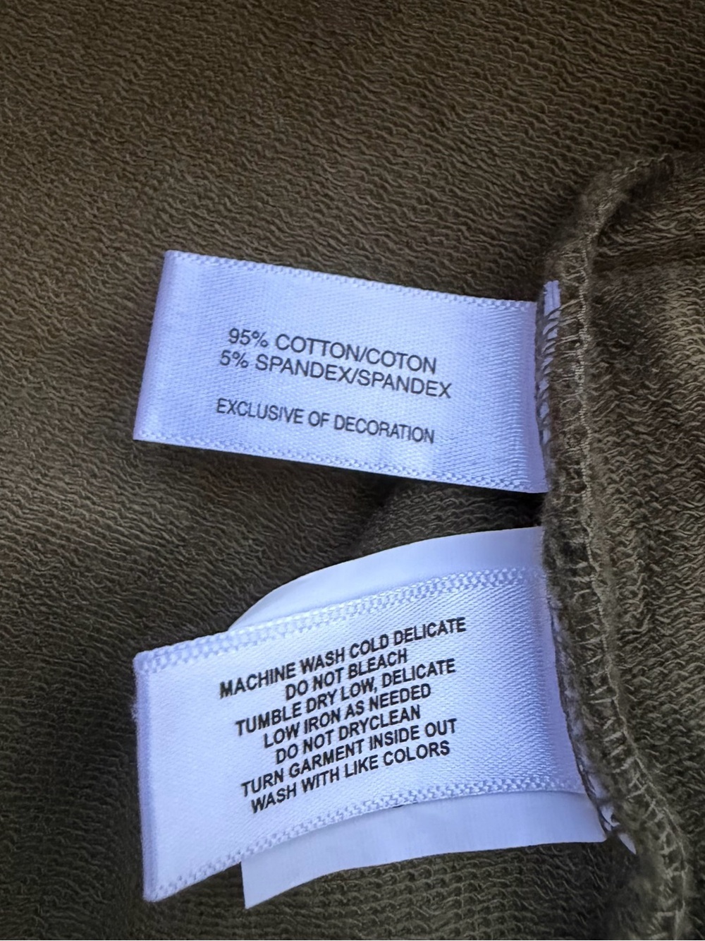 Cutter & Buck Olive High-Neck Full-Zip Cotton Blend Jacket - Women's Size XL - Picture 7 of 7